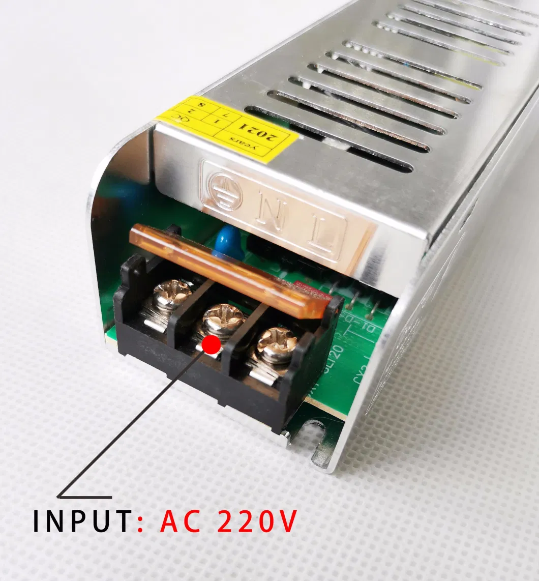 Switch Power Supply Driver 12V 10A for LED Strip Light