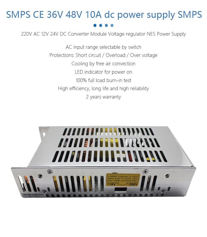 Nes-200-12 12V AC to DC Single Output 200W 12V SMPS