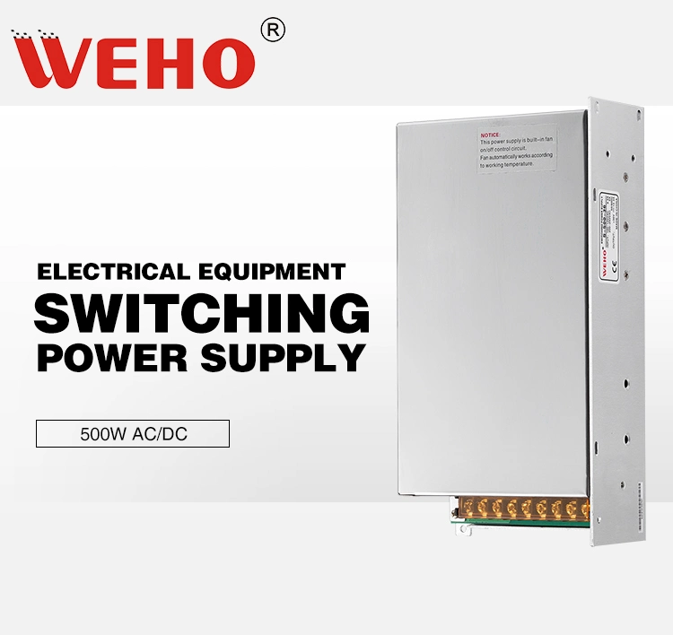 Switching Power Supply S-500-12 500watt 12V 5A 10A 15A 20A 25A 30A 35A 40A High Efficiency SMPS