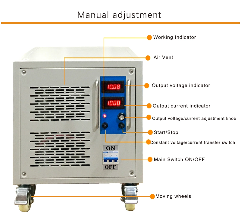 Laboratory High Voltage Power Supply 200V 100A &amp; 220V 110A 20000W 20kw Switching Voltage Current Variable AC DC Power Supply