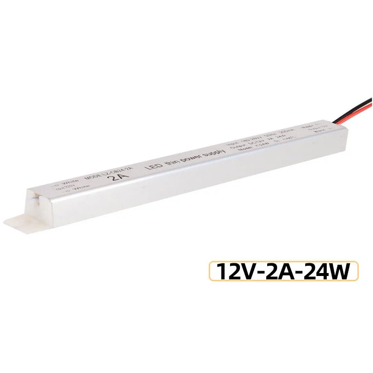 LED Power Supply DC 12V 2A/ 24V 1A 24W Outdoor Waterproof IP20/IP67 Ultra-Thin LED Driver Adaptor for LED Strips Lighting