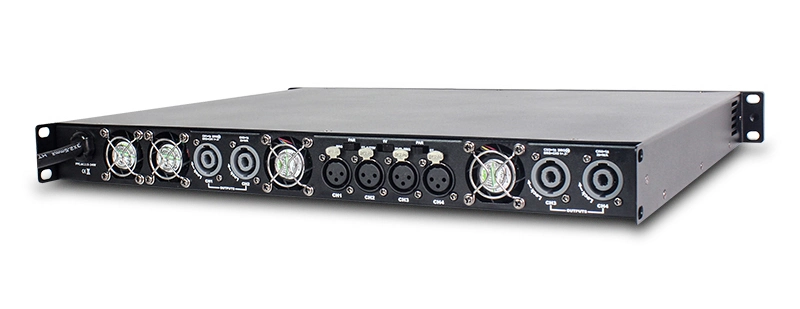 K4-800 4 Channels 1u Digital 800 Watt Power Amplifier Audio