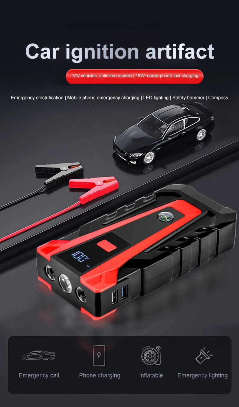 High Power Multi-Function Jumpstarter 12V Auto Jump Starter