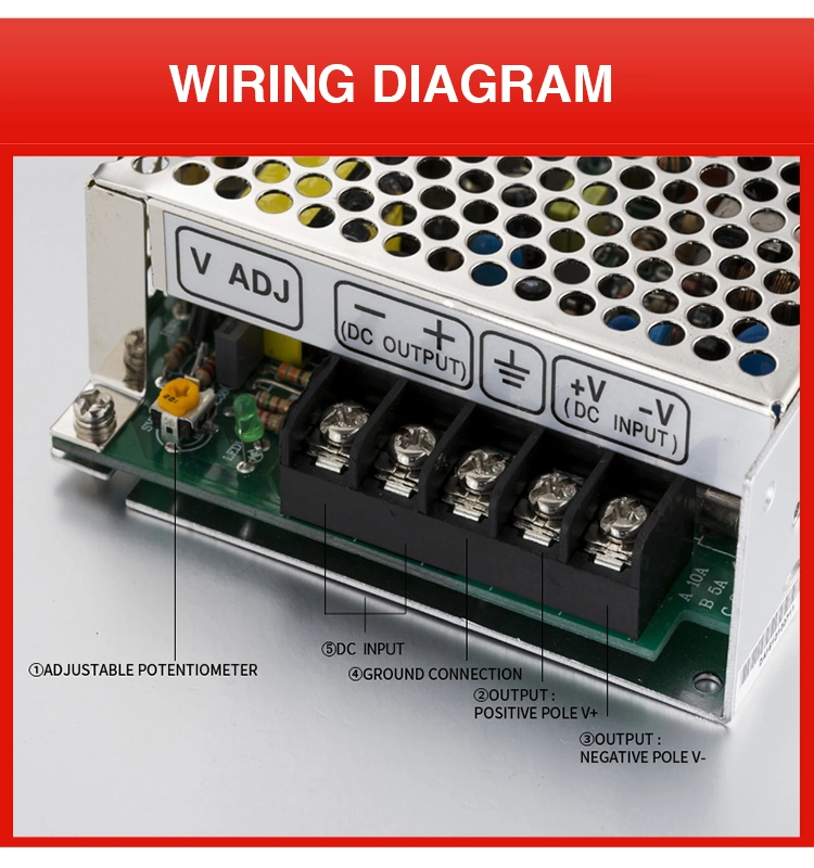 Hot Sale Switch Power Supply SD-25b-24V SMPS 25W 1.1A DC to DC Single Output Power Supplies Transformer