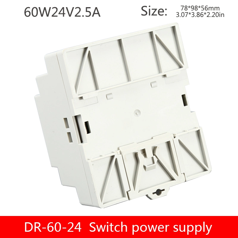 60W 24V 2.5A AC to DC Industrial Model Dr-60-24 DIN Rail Switching Power Supply 24 Volt 2.5 Ampere LED Power Driver