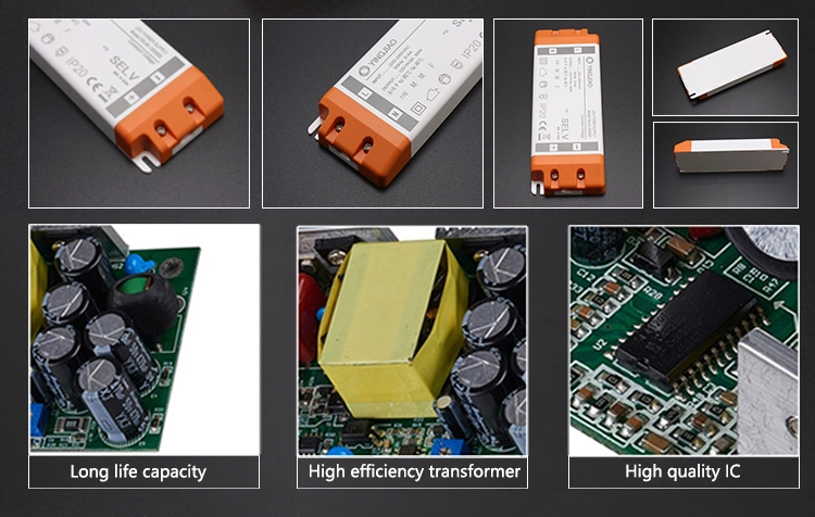 Factory Customize LED Transformer 36W 12V DC 3A Power Supply Constant Voltage