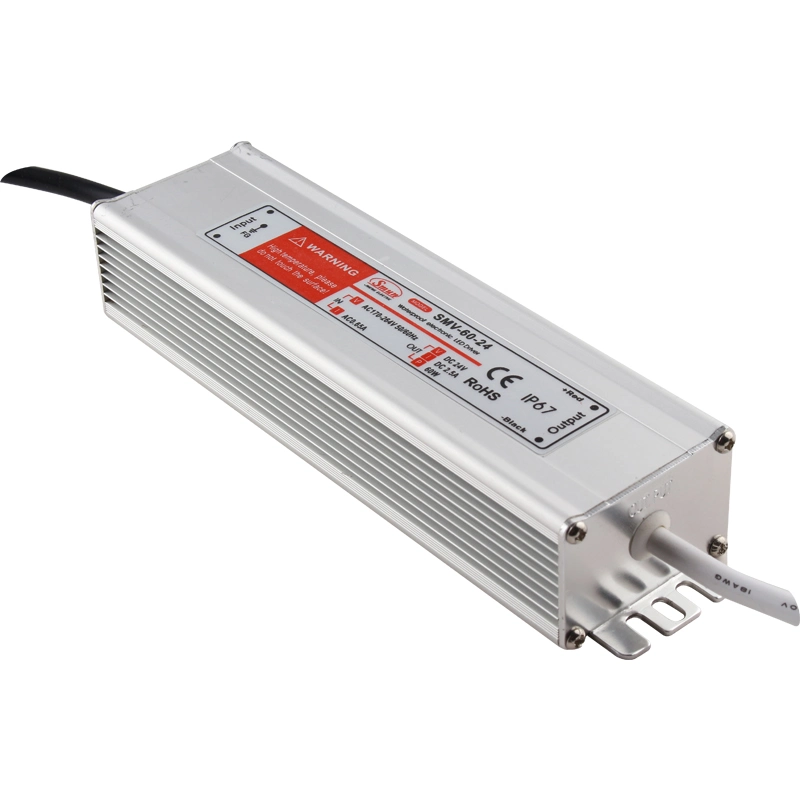 SMA-75-24 75W 12-24V 3A Waterproof IP67 Constant Current LED Driver