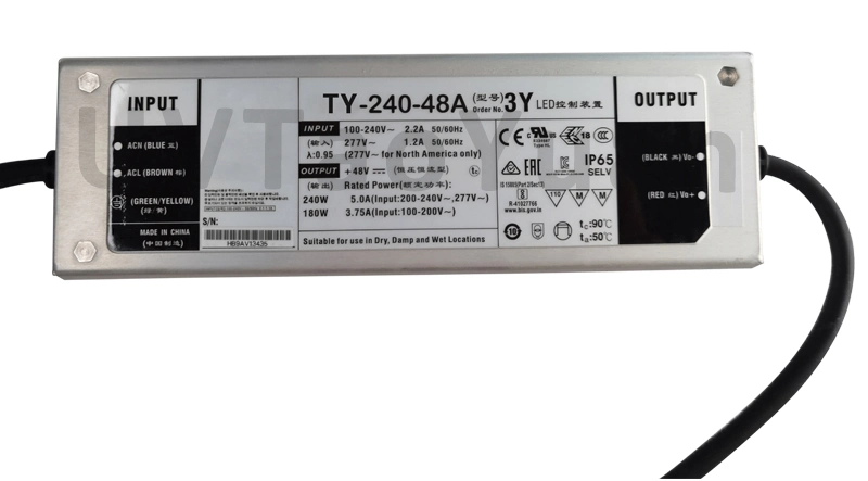 High-Power, Adjustable, Constant-Current LED Power Supply LED Driver