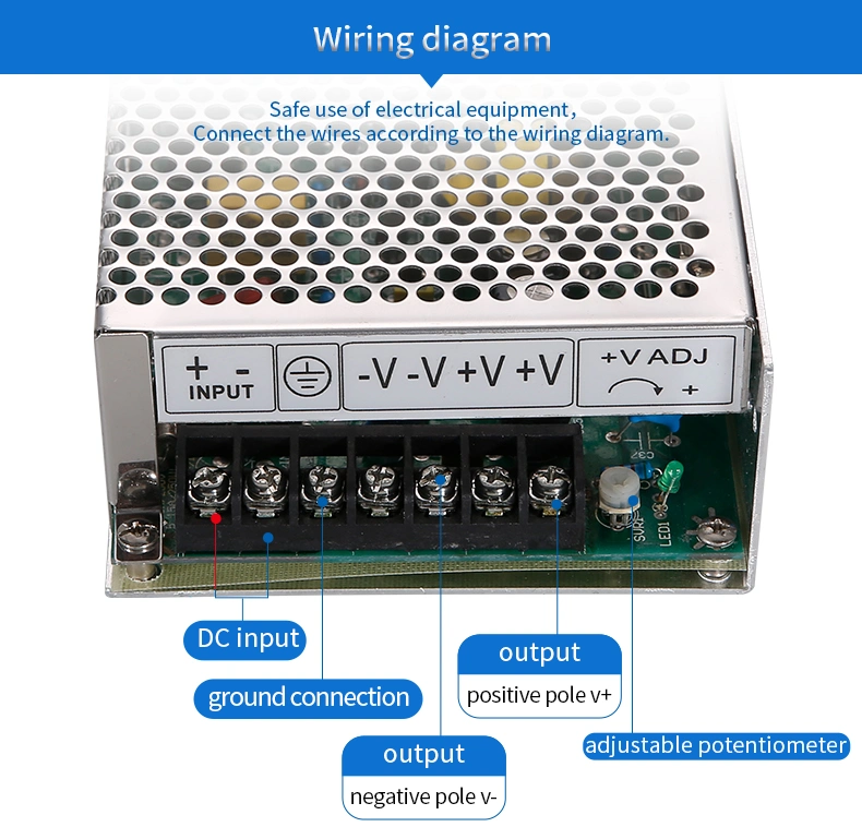 SD-200c-48 200W 48V DC to DC Electrical Converter SMPS