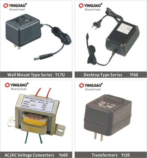 Yingjiao Directly Sell 230V AC 24V AC 24V DC to 12V DC Transformer