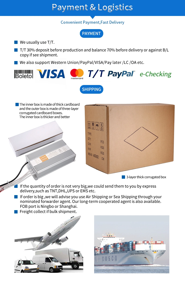 Waterproof LED Transformer Ldv-200-48 200W 48V SMPS