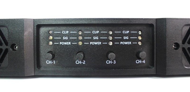 Class D 800 Watt 1u Digital 4 Channels Power Amplifier