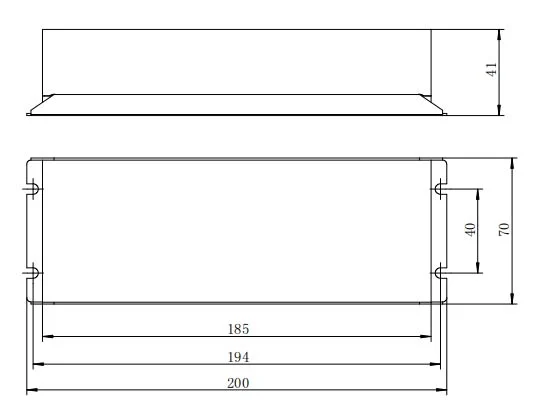 200W OEM ODM Dimmable Street Lighting Constant Current LED Drivers with Surge Protection