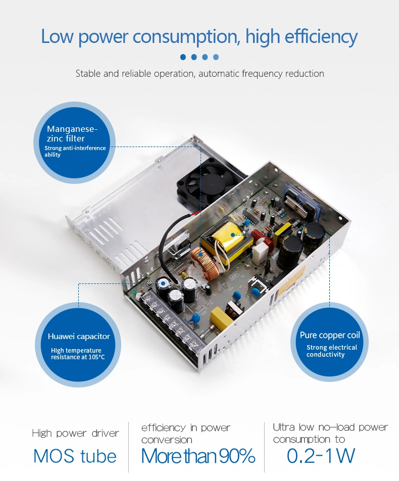 S-350-12 350W 12V 30A Single Output Switching Power Supply