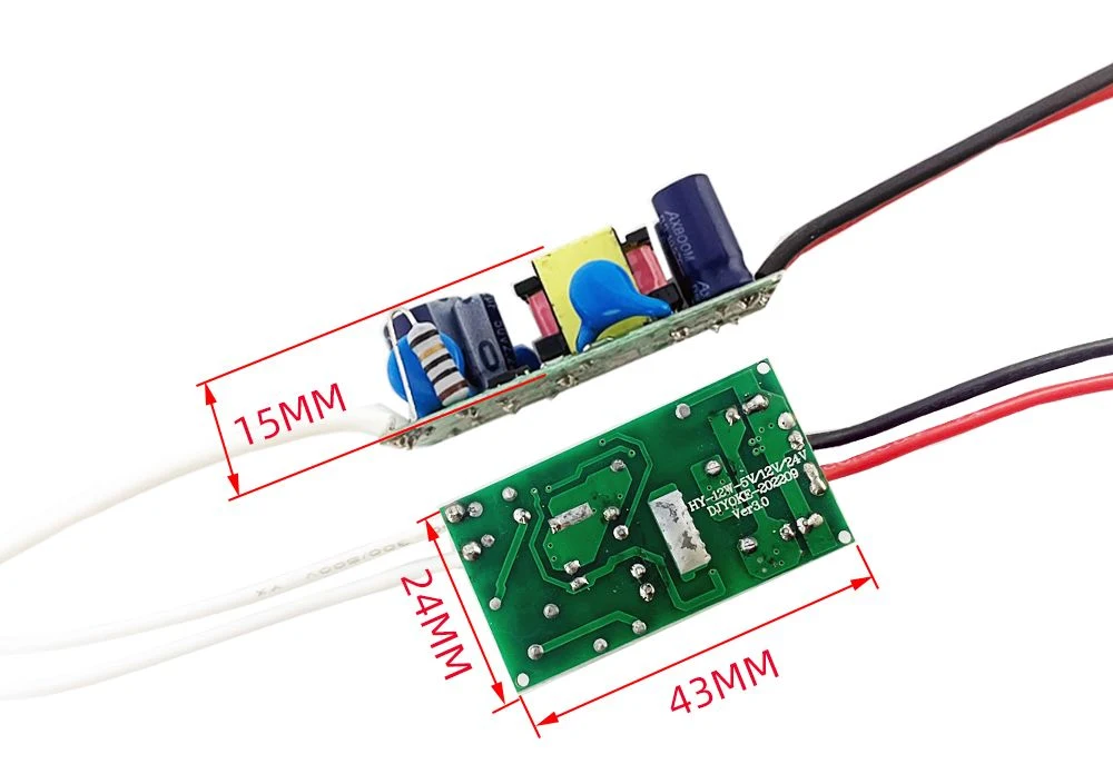 Constant Voltage 5V 2.4A 12W Power Supply for Thermostat Controll Module 88