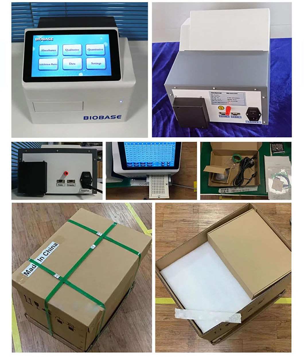 Biobase Elisa System Analyzer Analizador Clinical Tsh Elisa Microplate Reader Bk-EL10c