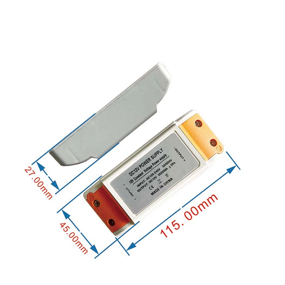 Djyoke Supplier SMP AC DC External Constant Voltage 12V 2A -Csc7224/75*33 24W LED Driver Power Supply 07