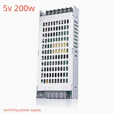  BINA 4,2V 4,5V 5V 40A 60A 200W 300W 400W MEJOR Fuente de alimentación de pantalla LED exterior con ventilador ultra fino 200-240/110V Entrada