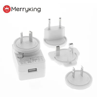  Enchufe el adaptador de Corriente Universal varios 5W 12.5W 5V 1A 2un adaptador de corriente DC Converter con conector macho intercambiable.