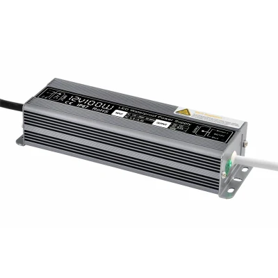  IP67 compacta de aluminio Muebles de Baño transformador LED Controlador de LED son resistentes al agua 12V / 24V de alimentación para TIRA DE LEDS de luz del baño armario espejo