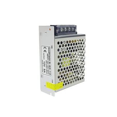 SHAMPOWER AC 110V / 220V A DC 12V 5A 60W Fuente DE alimentación DE LED para cámaras CCTV y luces de tira de LED
