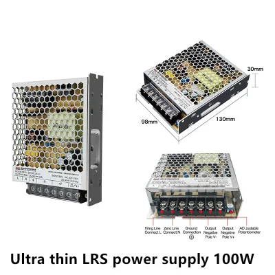  Bina 12V 100W equipos de Control Industrial eléctrico LRS Ultra-Thin Power Suministro