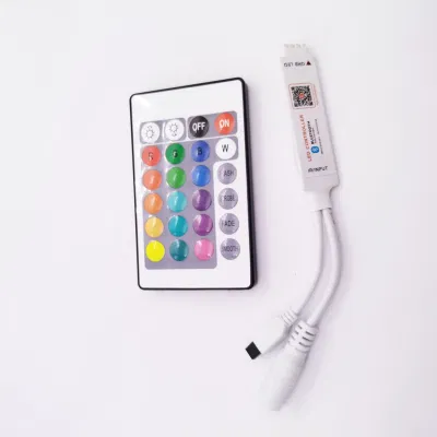  RGBW Mini Music WiFi LED mando a distancia píxeles RGB LED Controlador de luces de tiras
