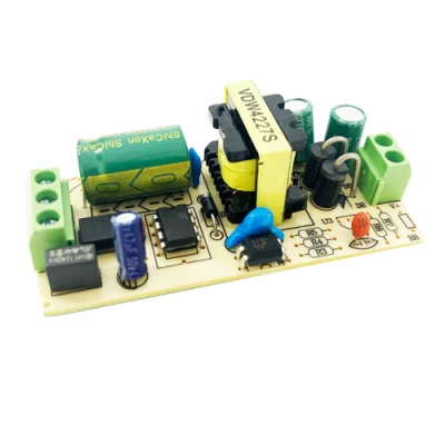Hot Sellers AC100-265V DC24W 12V 2000mA/75*33mm 2A constante de fotograma abierto Voltaje con terminal LED de alimentación de controlador para focos 07