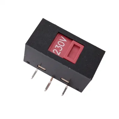  En la 10a/SPDT 125V 5A/250V AC selector de voltaje de alimentación el interruptor deslizante