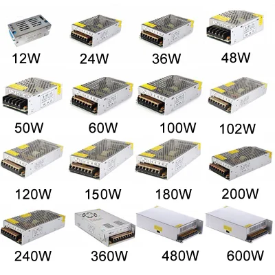 Personalizar 5V 36V 48V 12V 24V 1A 2A 3A 4A 5A 6A de 7,5 a 8 A 10 A 15 A 20 A 28V 30A AC/DC PSU SMPS/Fuente de alimentación de conmutación para la TIRA DE LEDS/Impresora/cámara CCTV