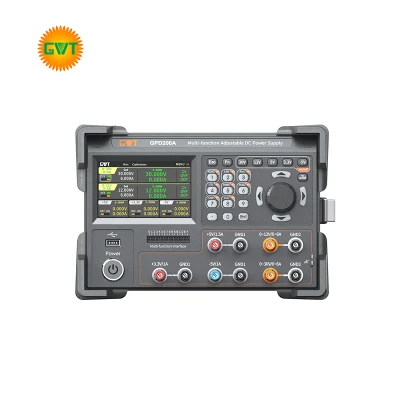 Pantalla LED de alta precisión 30V 12V 6A Banco ajustable regulado Fuente de alimentación de CC lineal con puerto USB 5V/1A