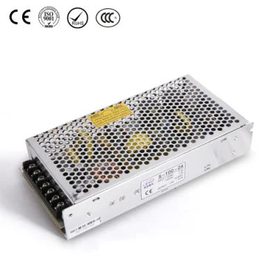  Regular simple fuente de alimentación de conmutación de la CE S-100-24 100W 24V una sola salida SMPS