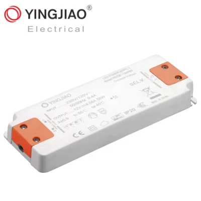 La fábrica OEM/ODM 12W/20W/30W/50W IP44 y IP20 Super delgada Controlador de LED de alimentación con TUV/CE/UL/RoHS/ISO9001