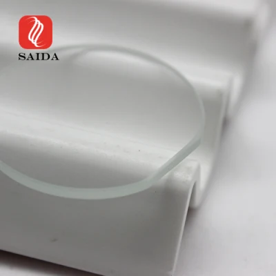 La irregularidad Ultra Clear 1mm redondo bajo el hierro de la piscina Toughend personalizado de iluminación LED del panel de cristal transparente templado césped