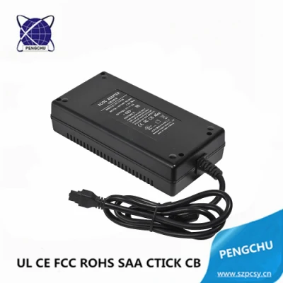  Fuente de alimentación de sobremesa de 360W 12 voltios de salida única de 30 amperios Adaptador de CA con UL CE FCC RoHS SAA CB