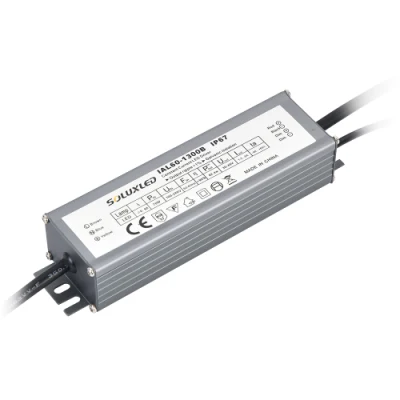 60W LED controlador atenuable carcasa de aluminio impermeable IP67 0-10V para LED crecer la luz