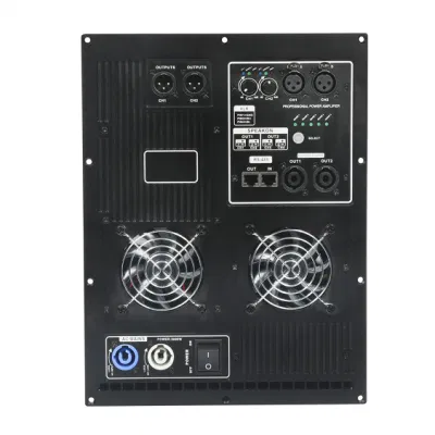  Clase D Audiopeak amplificador de la placa para PA DJ Altavoces y altavoces, 2000W RMS, DSP a bordo, el amplificador 3 canales (DW3-1606)