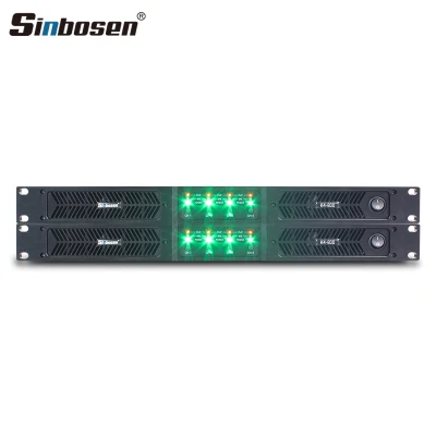 K4-800 1U Amplificadores clase D Audio 4 Canal 800 Watts Amplificador de potencia