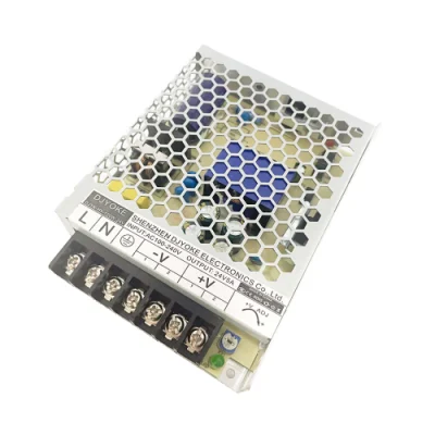  ac220v DC 24V 5A 120W Fuente de alimentación de conmutación de caja de hierro SMPS 02