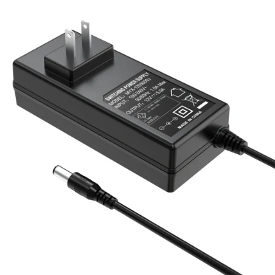  12V 5A adaptador de fuente de alimentación 100-240V CA a CC 12volt 65W 5Amp Convertidor de potencia con conector de 5,5X2,5 mm para productos electrónicos
