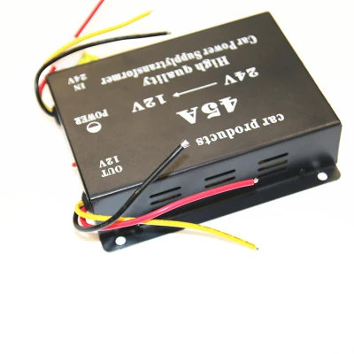 CONGSIN 45DC/DC 24V 12V Transformador de alimentación de alta eficiencia coche