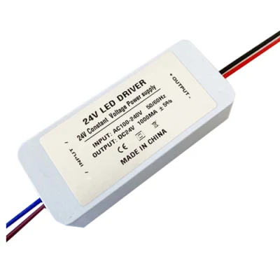  Fuente de alimentación de conmutación de carcasa pequeña 24V 1A para luz de espejo/táctil Interruptor 07