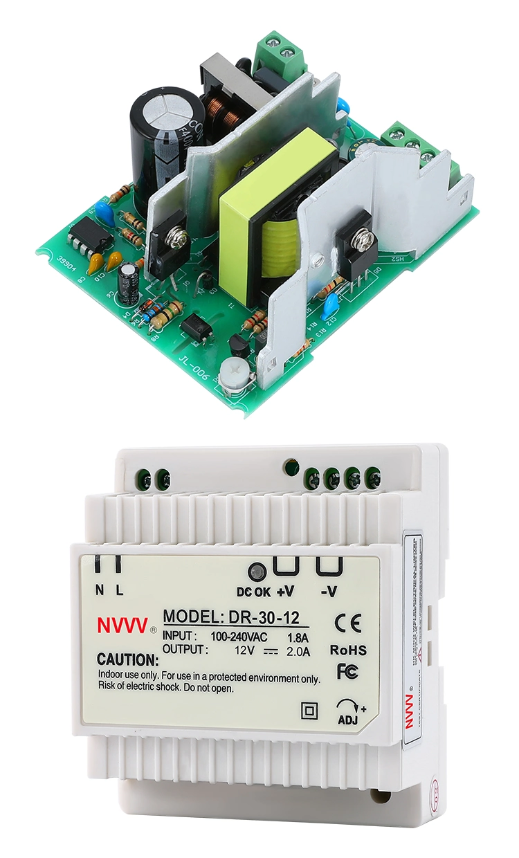 Dr-30W-12V Switching Power Supply AC-DC 30W 12V SMPS DIN Rail