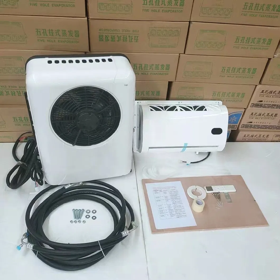 Truck Parking Air Conditioner, Spot Supply of Large Truck Carrying 12V Volts, RV, Car Excavator Refrigeration Air Conditioner DC
