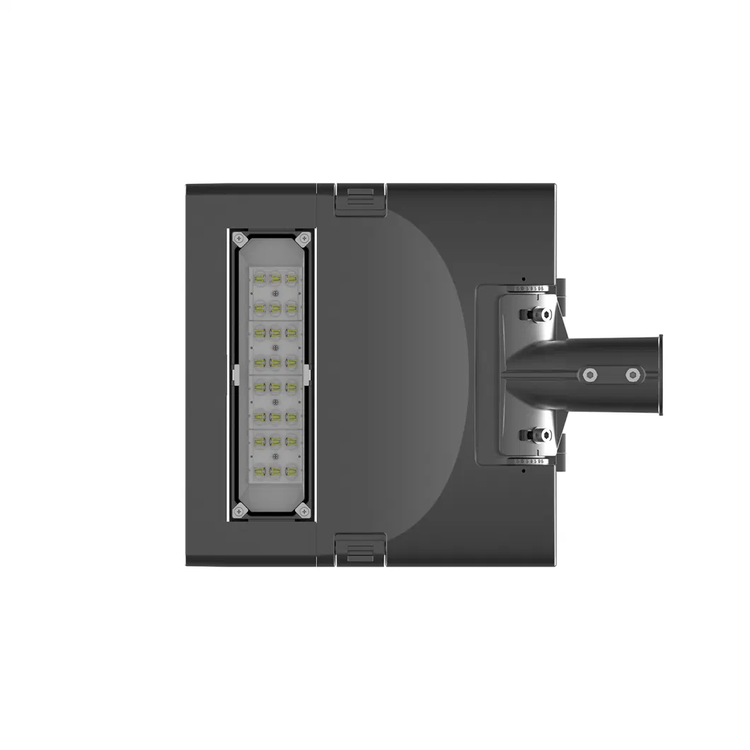 Modular LED Street Light Housing Fixtures 100W Adjustable Mounting