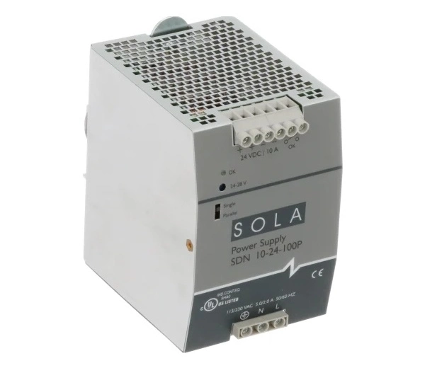 New-Original Solahd-Sdn10-24-100p Power-Supply AC-DC 24V-10A 85-132/176-264V-Enclosed Sdn-Series