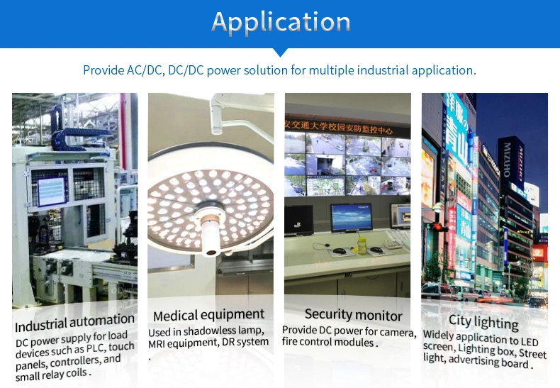 30W DC 12/24V Output CE Approved Electrical Equipment Supplies DIN Rail LED Power Supply