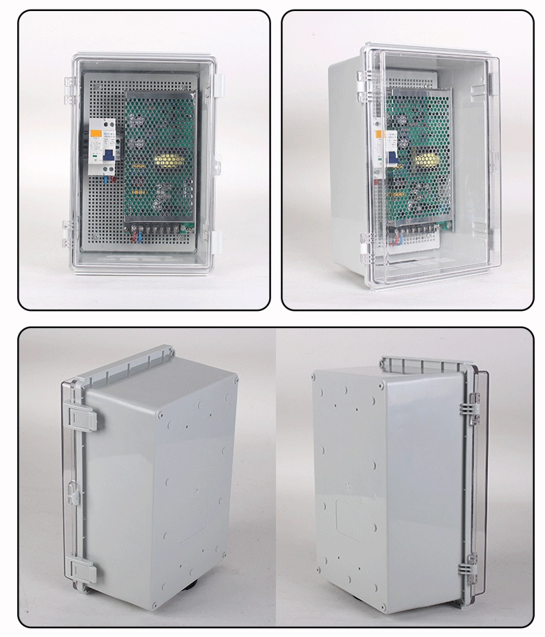 Rainproof Switching Power Supply Power Box 220V to 12V DC Monitoring Transformer