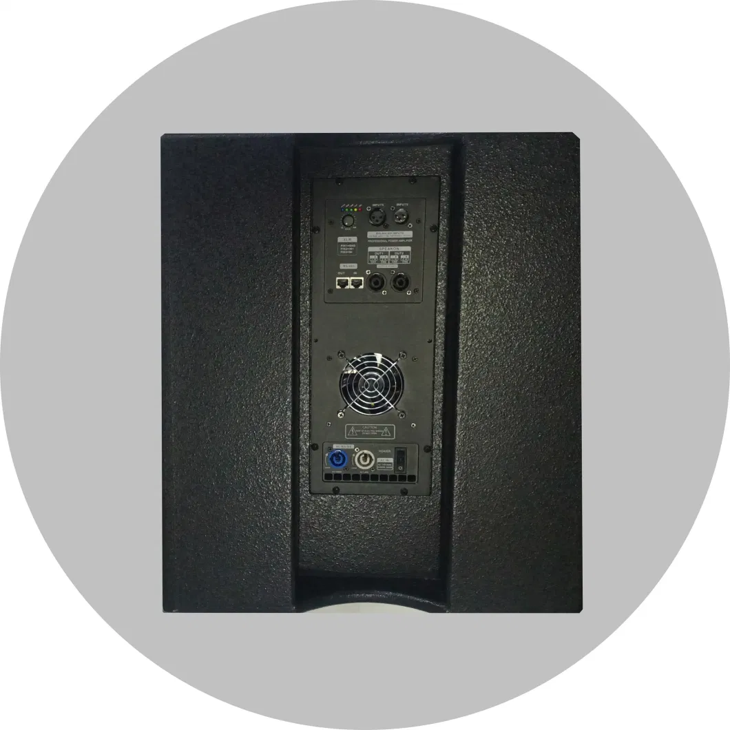 Audiopeak Class-D Plate Amplifier for PA DJ Speaker Cabinets and Loudspeakers, 2000W RMS, DSP on Board, 3-Channel Amplifier (DW3-1606)
