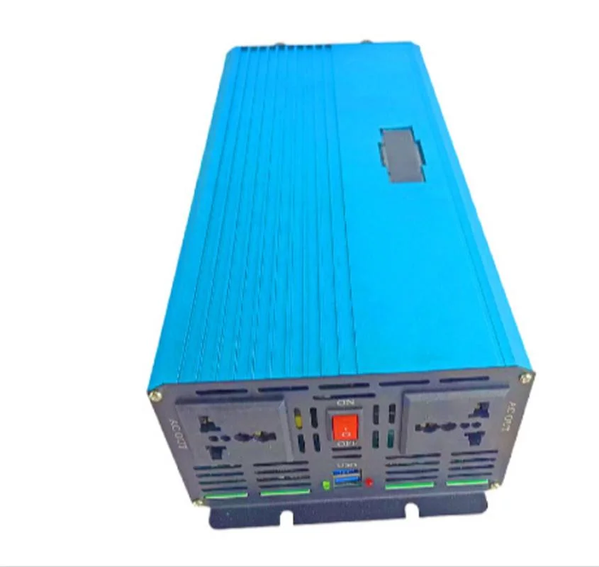 10000W Power Bank Inverter, DC 12V/24V to 220V AC Converter Lithium-Ion Battery